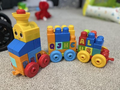 Mega bloks deals learning train