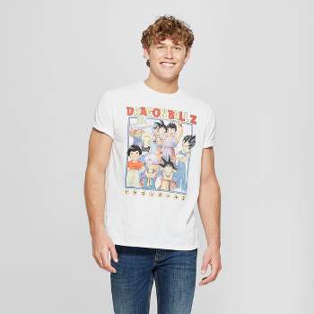 Men's Dragon Ball Z Short Sleeve Graphic T-Shirt - White