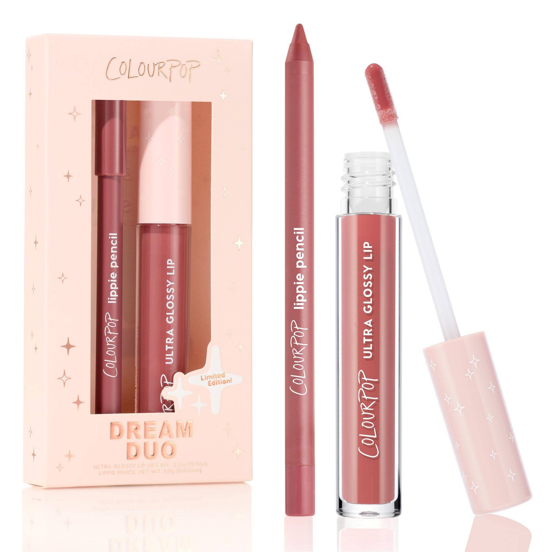 ColourPop Ultra Glossy Lip + Lippie Pencil Kit - 0.145oz