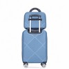 2Piece Luggage Sets ABS Lightweight Suitcase , Spinner Wheels, (20/14) - image 2 of 4