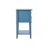 VYNXARIA Chic Contemporary Nightstand£¬Perfect for Small Spaces£¬Teal - 2 of 4