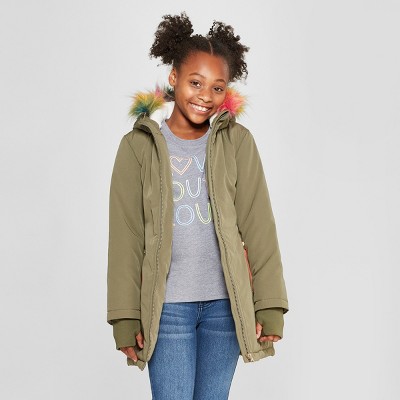 target girls parka
