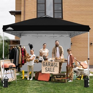 EAGLE PEAK Pop Up Canopy Tent with 1 Sidewall, Easy Setup Event Tent - 1 of 4