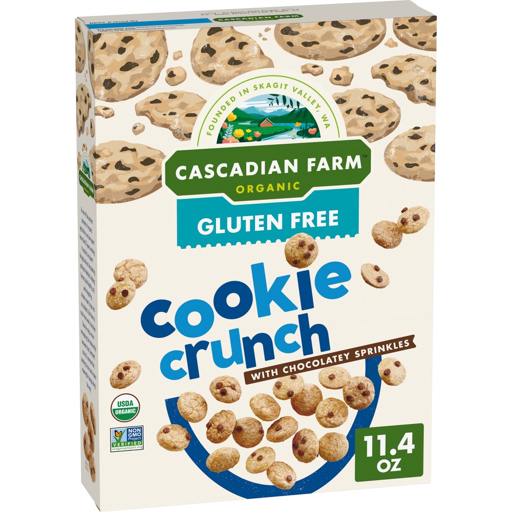 Cascadian Farm Cookie Crunch with Chocolatey Sprinkles Breakfast Cereal - 11.4oz