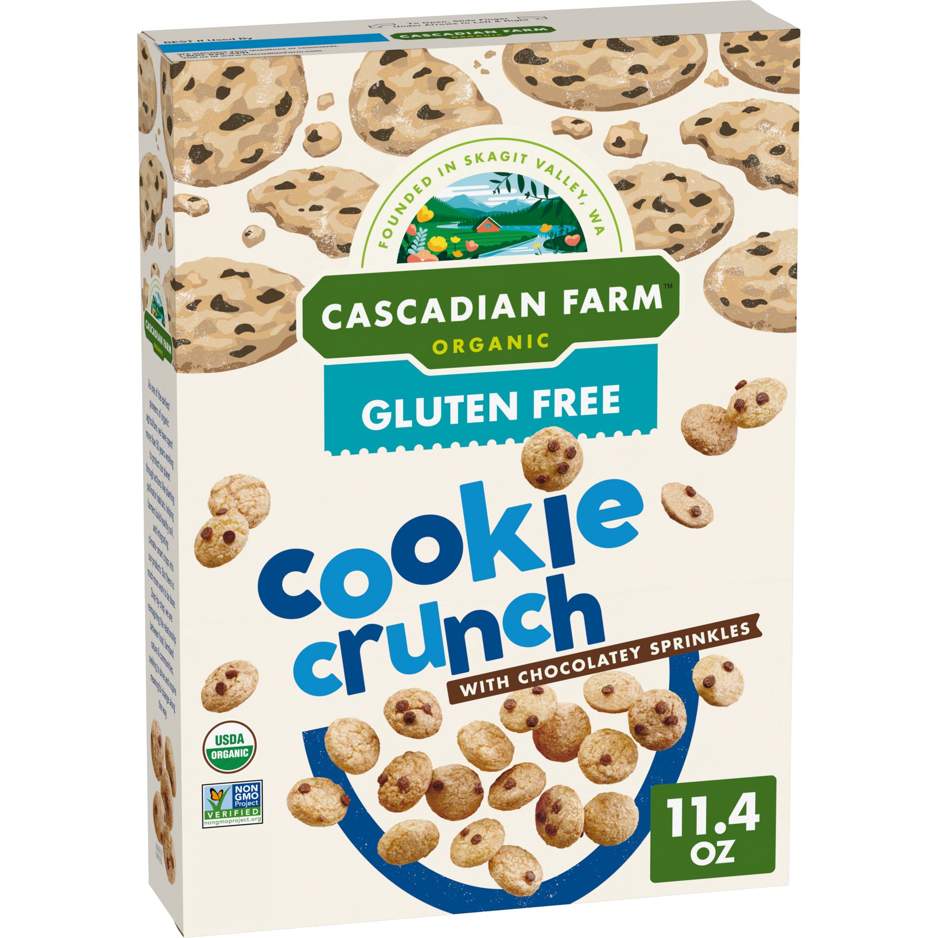 Cascadian Farm Cookie Crunch with Chocolatey Sprinkles Breakfast Cereal - 11.4oz