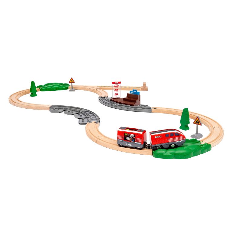 BRIO Pull Back Train Set Playsets, 2 of 4