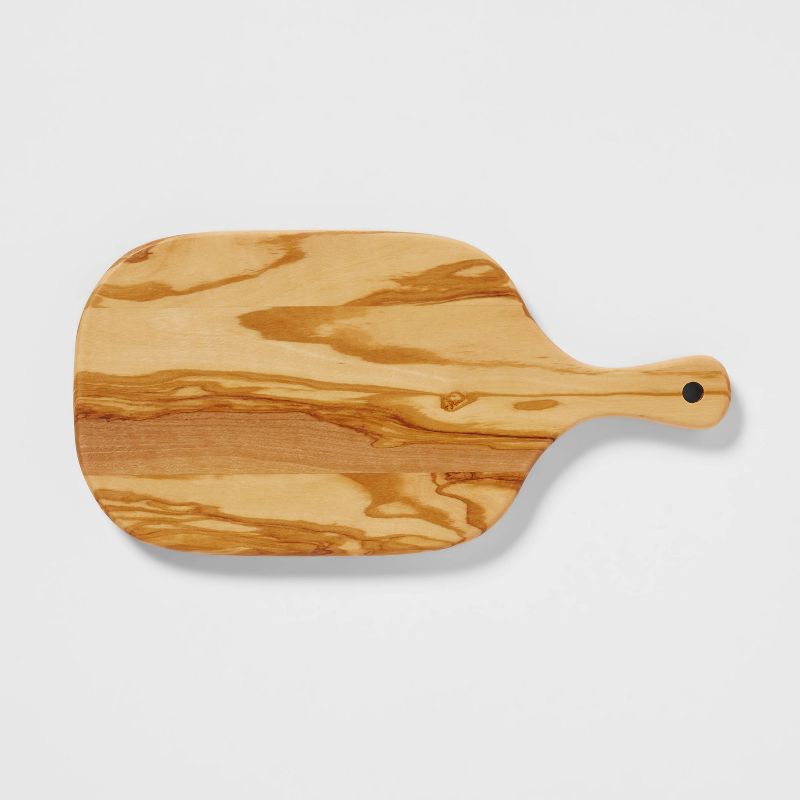 11&#34; x 5&#34; Olivewood Small Serving Board - Threshold&#8482;, 4 of 5