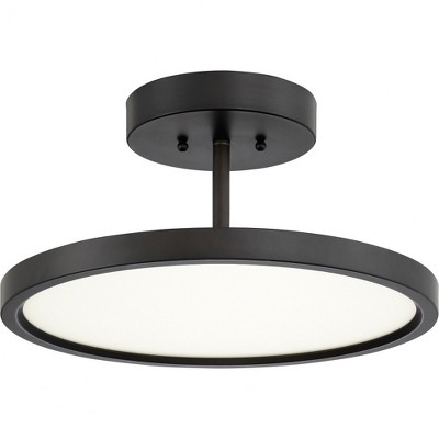 Quoizel Lighting Beltway 1 - Light Semi-Flush Mount in  Oil Rubbed Bronze