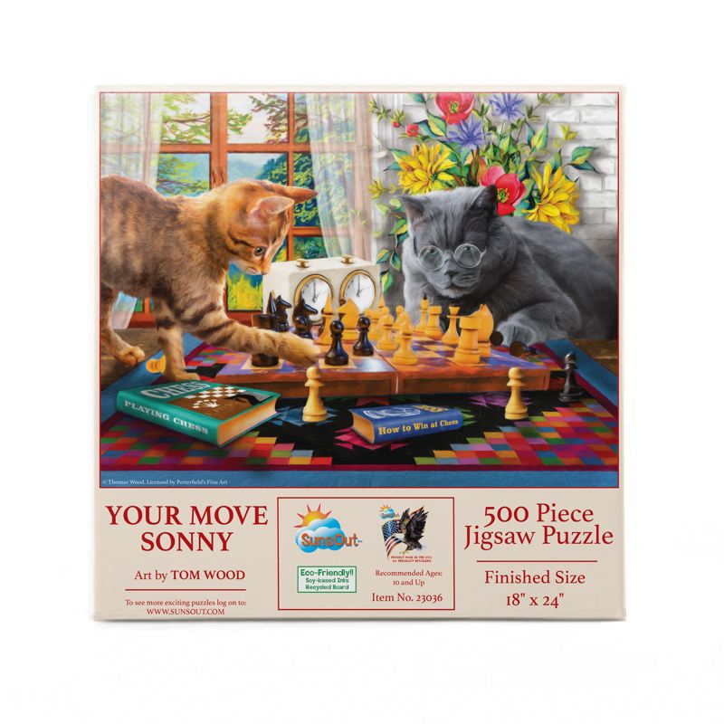 Sunsout Your Move Sonny 500 pc   Jigsaw Puzzle 23036, 3 of 7