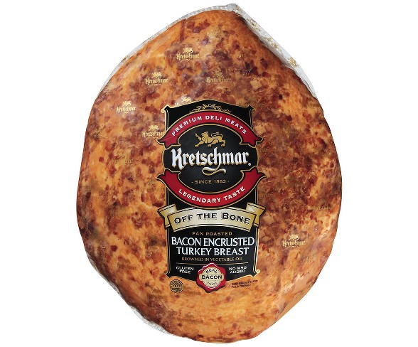 Kretschmar Off the Bone Bacon Covered Turkey Breast - Price Per lb.