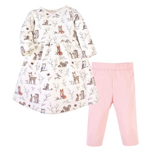 Baby dress with leggings shop