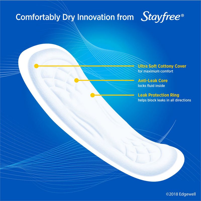 Stayfree Maxi Pads (without Wings) - Unscented - Super - 48ct, 4 of 6
