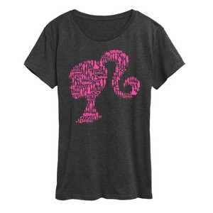Women's - Barbie - Lifestyle Silhouette Short Sleeve Graphic T-Shirt - 1 of 4