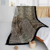 Slickblue Stylish Animal Print Throw Blanket, 61"x86.6" Warm & Soft, Ideal for Bedroom & Living Room, 10 Design Options - 2 of 2