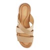 Andrea Women's Slip on Wedge Sandals 65566 - 4 of 4