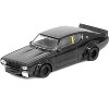 Nissan Skyline 2000 GT-R (KPGC110) RHD (Right Hand Drive) "LB-Works" Black 1/64 Diecast Model Car by Inno Models - 2 of 4