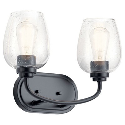 Kichler Lighting Valserrano 2 - Light Vanity in  Black