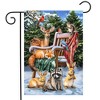 Briarwood Lane Winter Garden Flag 12x18 For Outdoor Snow Day Friends For Winter Garden Flag Flags For Outside - 2 of 4