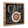 Stupell Industries Chalkboard Style Cafe Sign, 24" x 24" - 3 of 4