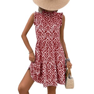 ikat short dresses Okhai 'Ocean Eyes' Pure Cotton Ikat Dress  Okhaistore