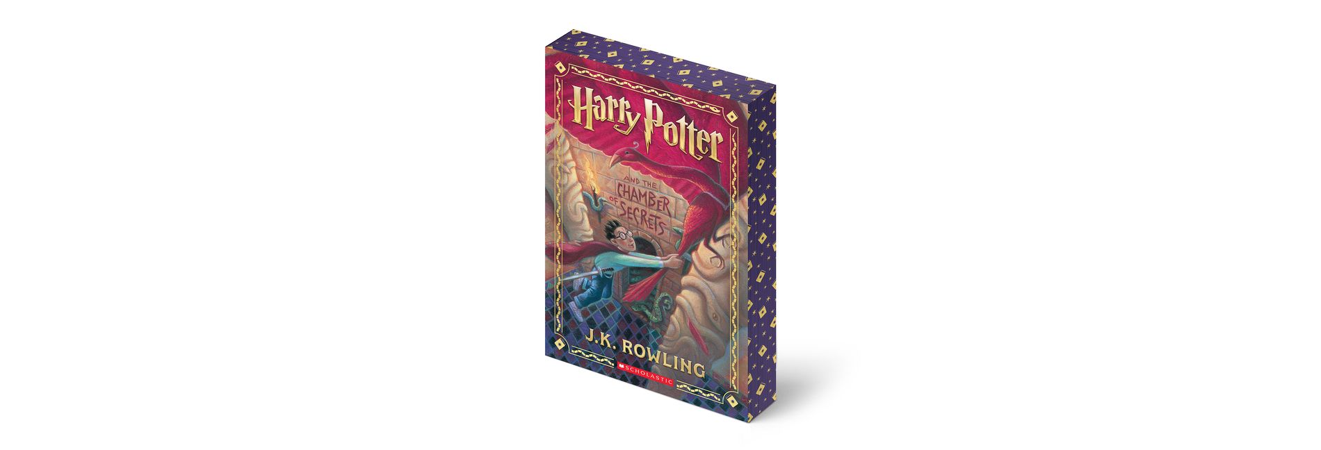 Harry Potter and the Chamber of Secrets (Stenciled Edges) (Harry Potter, Book 2) - by J K Rowling (Paperback)