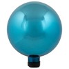 Northlight Outdoor Garden Mirrored Gazing Ball - 10" - Turquoise Blue - 3 of 4