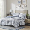 3Pcs Light Weight Jacquard Woven Quilt Set, Contemporary Style Patchwork Design Thin Bed Pad for Hot Summer - 4 of 4
