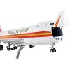 Boeing 747-400F Commercial Aircraft "Kalitta Air" White with Stripes 1/200 Diecast Model Airplane by GeminiJets - 4 of 4