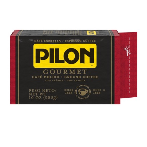 Pilon Roast Gourmet Espresso Dark Roast Ground Coffee - 10oz