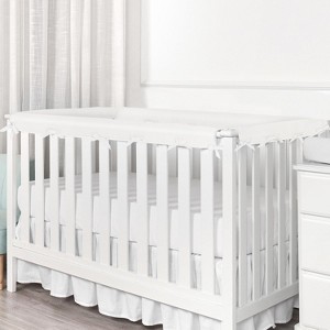 LISM 4PCS Crib Rail Covers Set Rail Guard Anti-Collision Corner Cover - 1 of 4