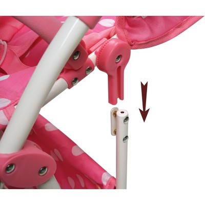 badger basket reversible double doll stroller