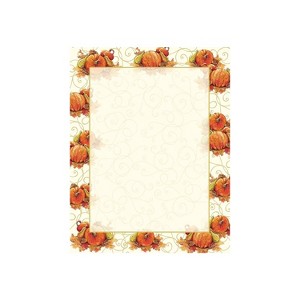 Great Papers Holiday Stationery Pumpkin Swirl 80/Count (2013292) - 1 of 1