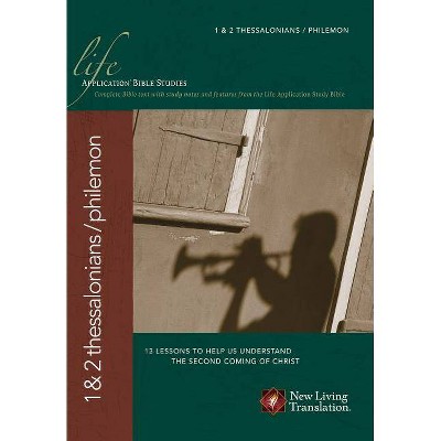 1 & 2 Thessalonians/Philemon - (Life Application Bible Studies: NLT) (Paperback)