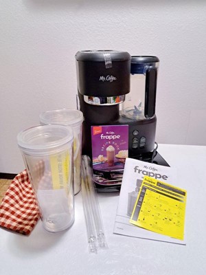 Mr. Coffee Frappe Single-serve Iced And Hot Coffee Maker/blender With 2 ...