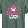 Women's - Barbie - Birthdays Are Sweet Short Sleeve Graphic T-Shirt - 2 of 4