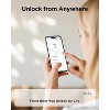 Itopfox Smart Lock with Fingerprint Recognition, Built-in Doorbell & Wi-Fi, Keyless Entry Deadbolt, Compatible with Alexa & Google Assistant - 3 of 4