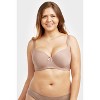 PACK OF 6 SOFRA WOMEN'S PLUS D & DD FULL CUP SOLID T SHIRT BRA (BR4129PD1) - 4 of 4