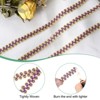 Unique Bargains Polyester Woven Lace Gold Edge Trim Lace Ribbon 1 Pc - 4 of 4