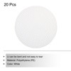 Unique Bargains Round Plastic DIY Embroidery Knit Crochet Mesh Canvas Sheet - 3 of 4
