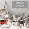 T-fal 12.5" Stainless Steel Frypan, Silver - 2 of 4