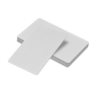 Unique Bargains Anodized Aluminum Laser Engraving DIY Blank Metal Business Cards 12 Pcs - 1 of 4