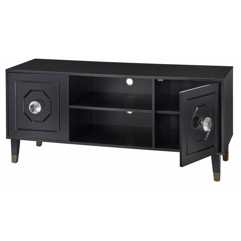 Jaslene TV Stand for TVs up to 60&#34; Black - angelo:HOME, 5 of 8