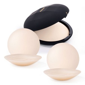 Niidor 2 Pair Nipple Covers for Women - Sticky Adhesive Silicone Pasties Reusable Pasty Nipple Cover with Travel Box - 1 of 4
