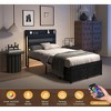 Twin Size Bed Frame with Headboard and Storage Drawers - 2 of 4