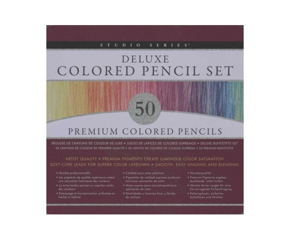 Studio Series Deluxe Colored Pencil Set (Set of 50  