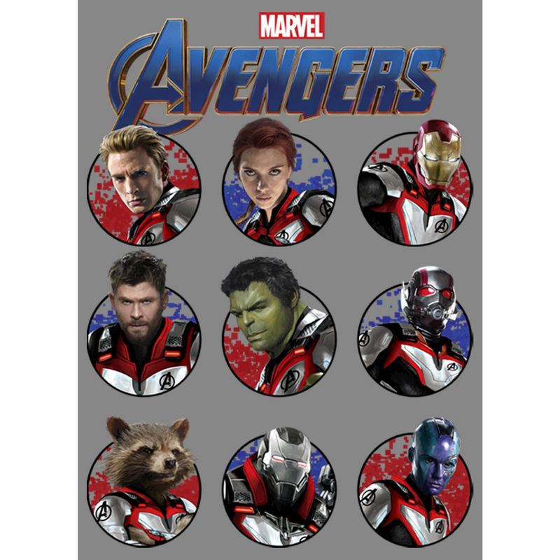 Boy's Marvel Avengers: Endgame Hero Circles Performance Tee, 2 of 5