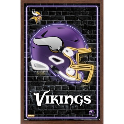 NFL Minnesota Vikings - Helmet 16 Wall Poster, 22.375 x 34