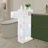 YIYIBYUS Bathroom Storage Cabinet, 5 Tier Narrow Floor Standing Storage Cabinet - 3 of 4