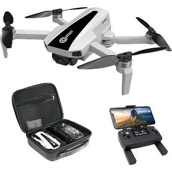 Contixo F31 Pro pocket drone, 2.5K UHD camera, FPV, foldable, 25 min flight, Follow Me, brushless motors, 5GHz FPV, GPS auto return, with case.