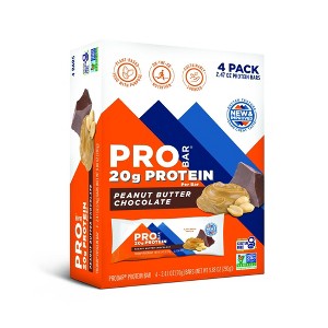 PROBAR Peanut Butter Chocolate Protein Bar - 10oz/4pk - 1 of 4